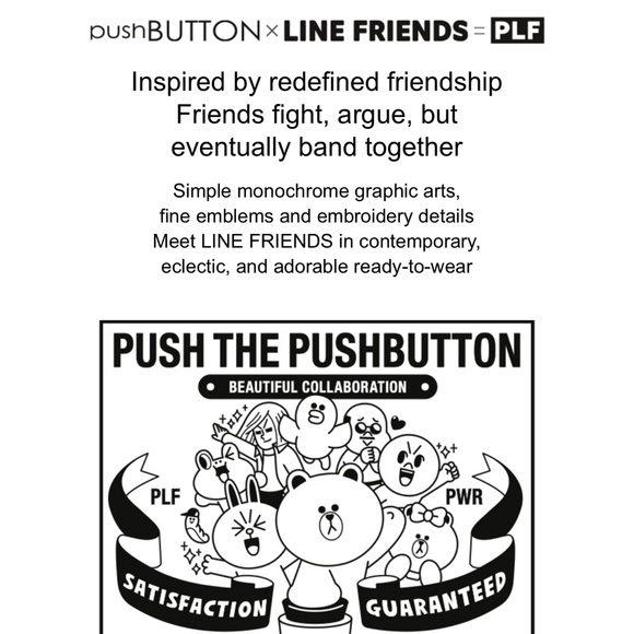 PLF - Push the Pushbutton Lune Friends Denim Jeans Sz Med - Picture 2 of 13